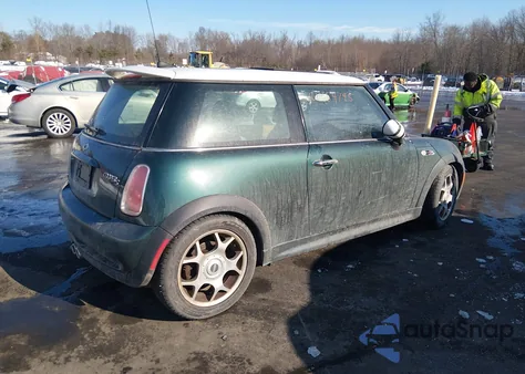 2006 Mini Cooper S z USA, uszkodzony, nr VIN WMWRE33526TL16599